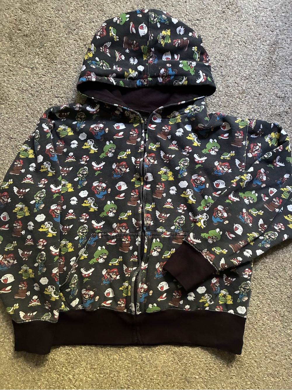 Y2K Super Mario Bros Nintendo Sweatshirt (S)